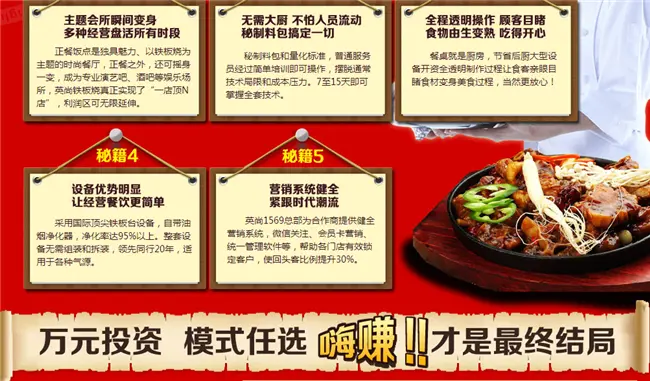 英尚铁板烧加盟 英尚铁板烧加盟