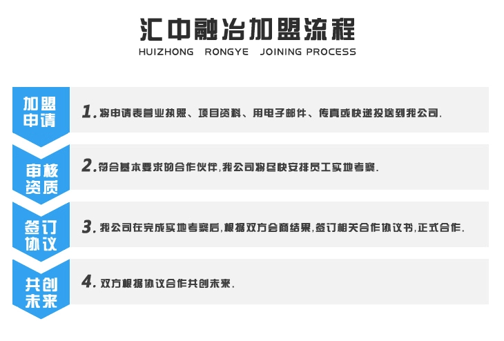 汇中融冶加盟流程
