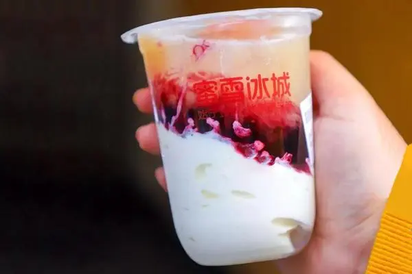 蜜雪冰城产品好喝