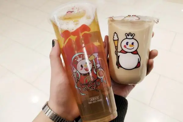 蜜雪冰城产品美味