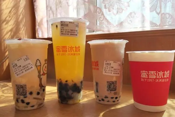 蜜雪冰城产品图1