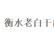 衡水老白干加盟