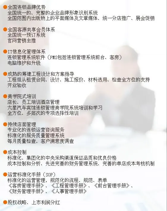 六星汽车旅馆加盟支持 六星汽车旅馆加盟支持