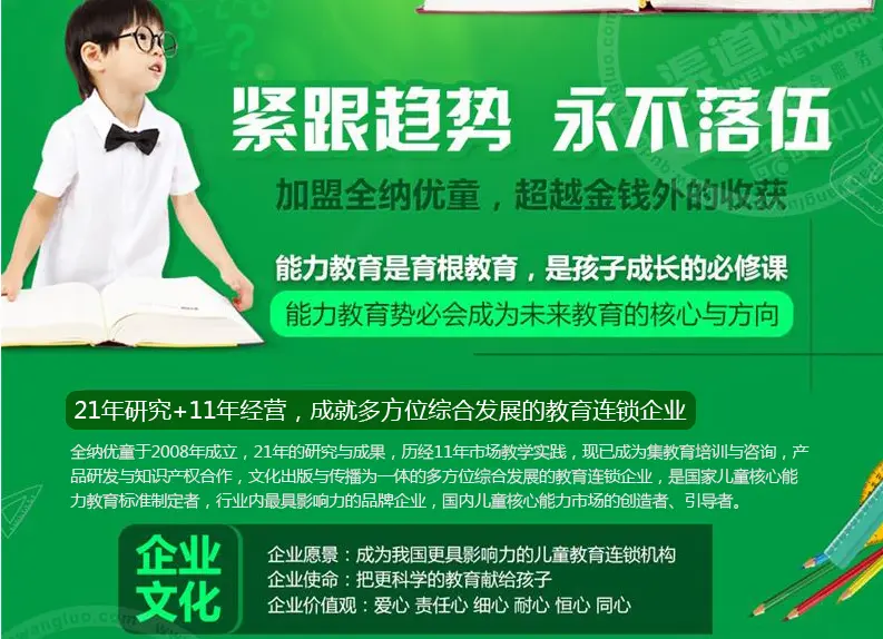 全纳优童教育加盟条件 全纳优童教育加盟条件